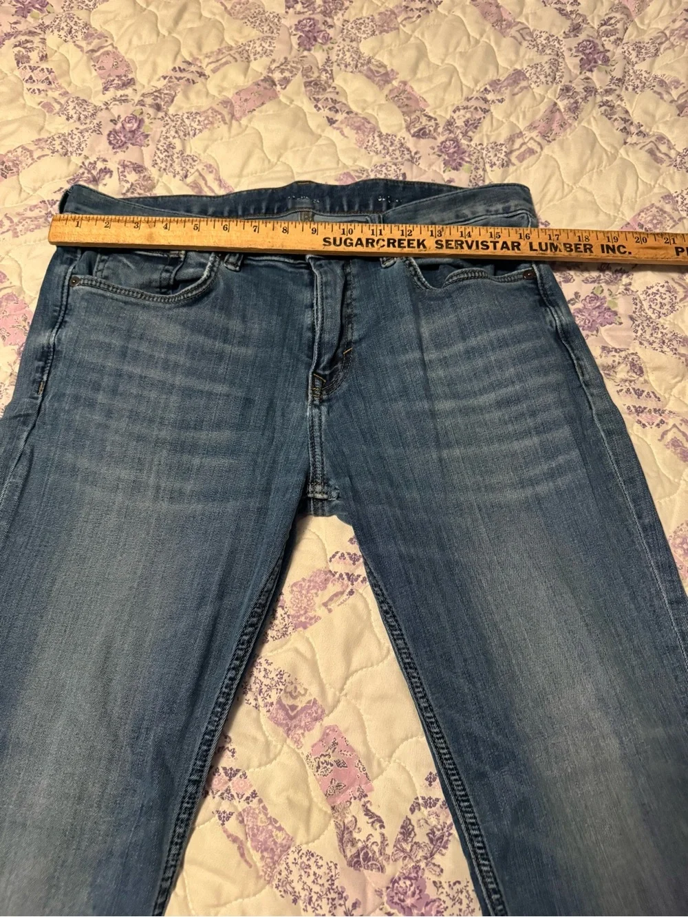 Banana Republic Dark Blue Straight-Leg Jeans